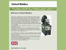Tablet Screenshot of oxfordwelders.co.uk